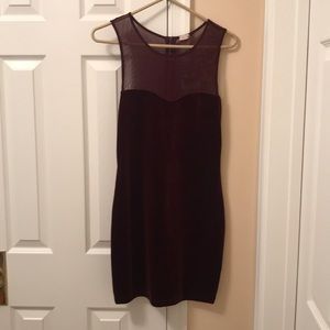 Red Velvet Mini dress